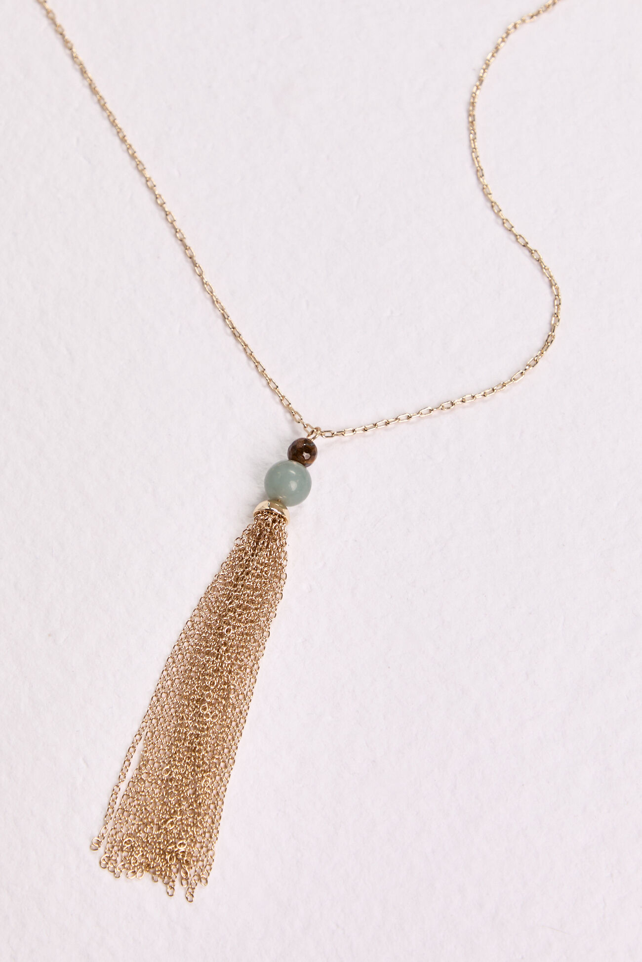 Marin Resin Beaded Necklace