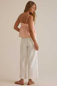 Elliot Embroidered Tank Top Detail 4 - Altar'd State