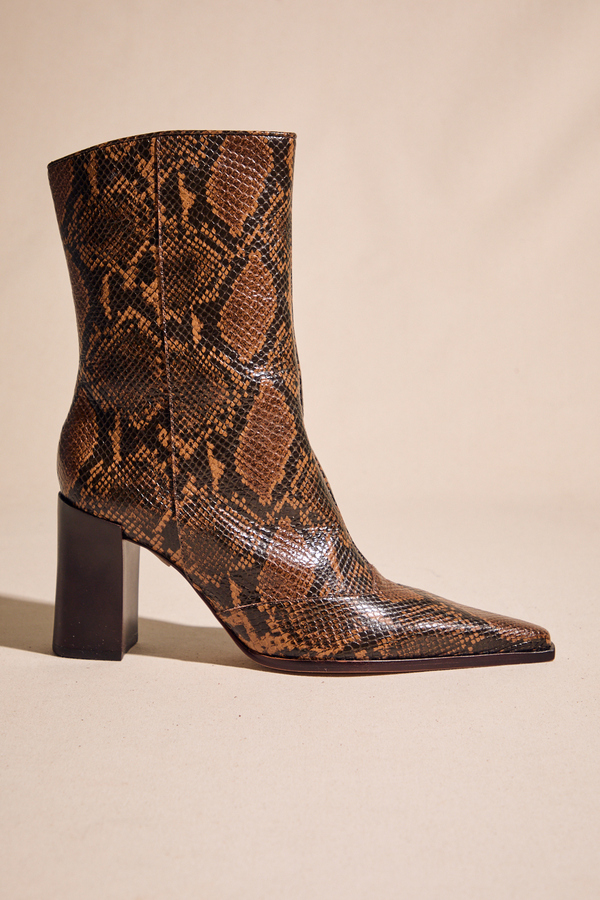 Raffaela Snakeskin Boot by Schutz - Altar'd State