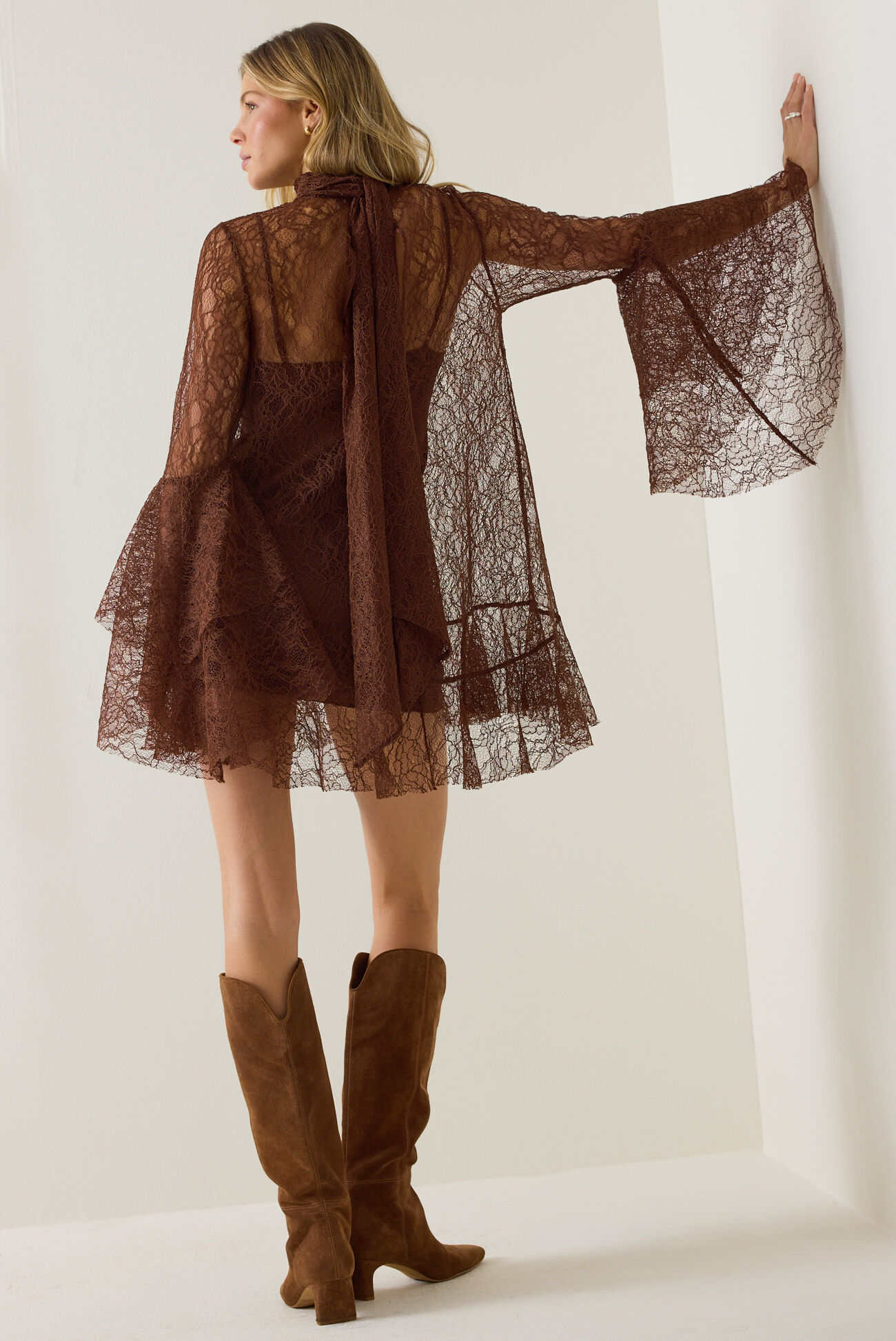 Langley Lace Mini Dress