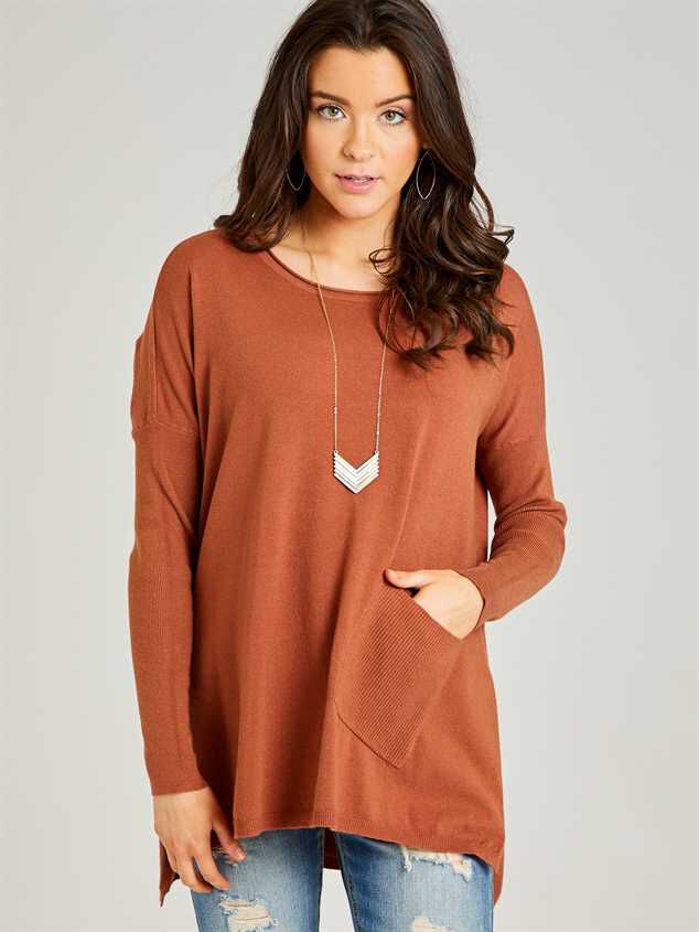 Cozy Comfort Pocket Sweater | Altar'd State