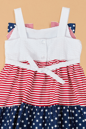 Liberty Stars & Stripes Americana Dress - Altar'd State - 