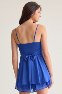 Laila Double Layer Romper Detail 4 - Altar'd State