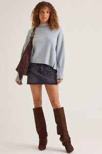 Cecile Tunic Sweater Detail 3 - Altar'd State