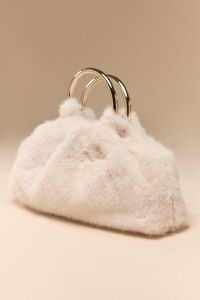 Mink Faux Fur Handbag Detail 3 - Altar'd State