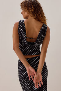 Priscilla Polka Dot Top Detail 3 - Altar'd State