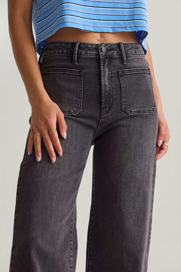 Prestyn Straight Leg Jeans Detail 2 - Altar'd State
