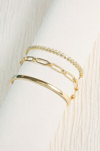 The Waterproof Collection 3 Pack Bangle Bracelet Detail 2 - Altar'd State