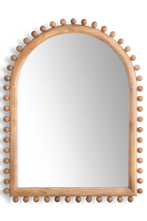 Lotus Wood Mirror Detail 1 - Altar'd State