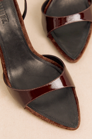 Elodie Velvet Wedge by Schutz - Altar'd State - 