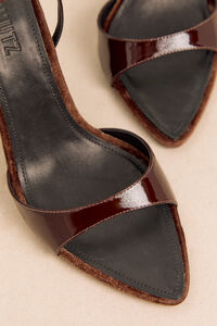 Elodie Velvet Wedge by Schutz Detail 3 - Altar'd State