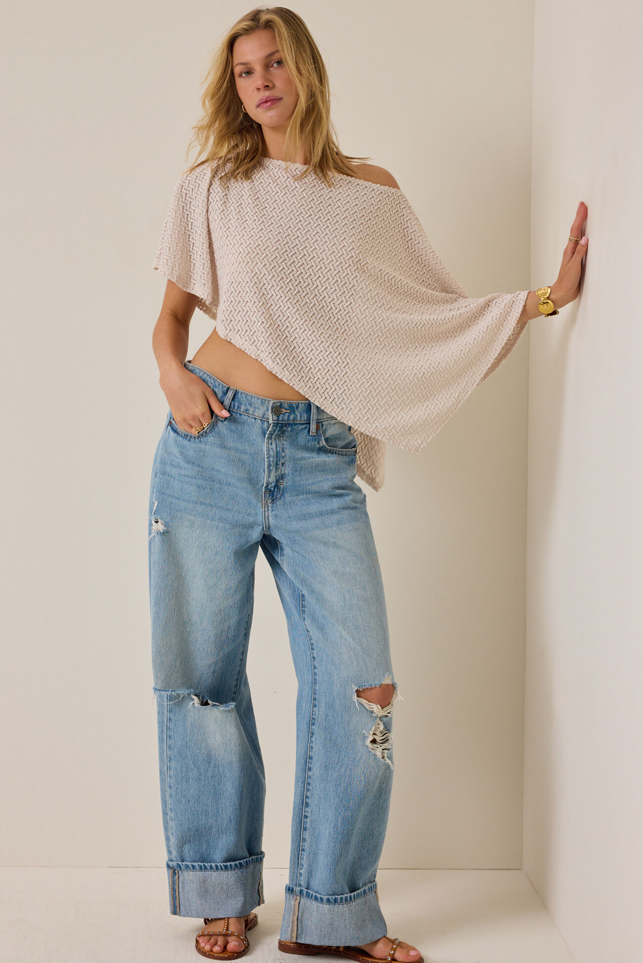 Larken Knit Poncho