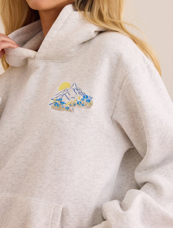 Let's Get Lost Hoodie Detail 3 - Altar'd State