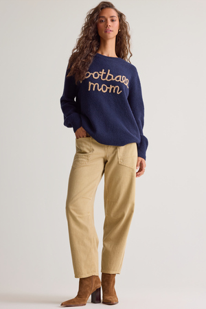 Football Mom Stitched Sweater - Altar'd State - 