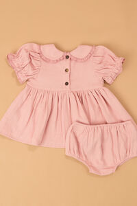 Magnolia Collar Infant Dress Detail 3 - Altar'd State