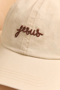Embroidered Jesus Baseball Cap Detail 2 - Altar'd State