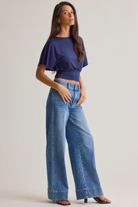 Mina Boatneck Fitted Top Detail 4 - Altar'd State