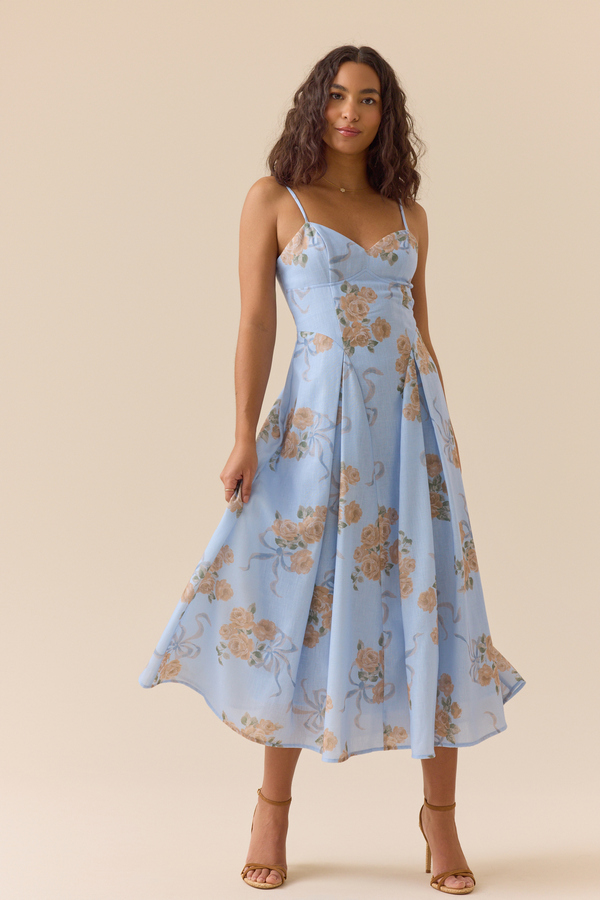 chinese dress ladies Sasha Embroidered Maxi Dress – Love Lawson Boutique main image 0