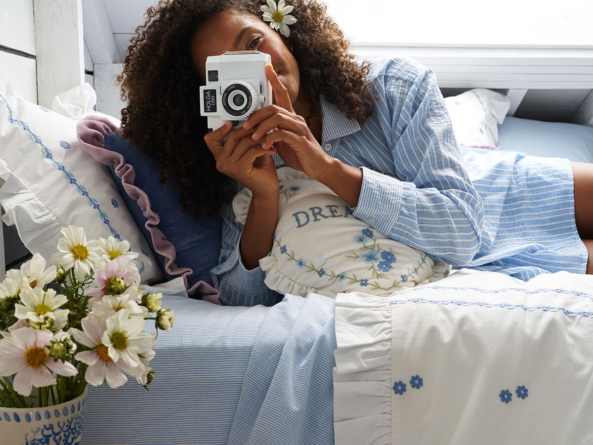 Organic Cotton Percale Sheet Set Detail 2 - Altar'd State