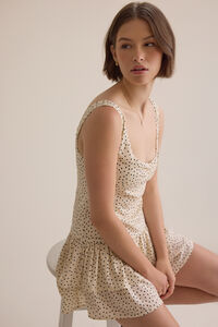 Maisie Polka Dot Romper Detail 2 - Altar'd State