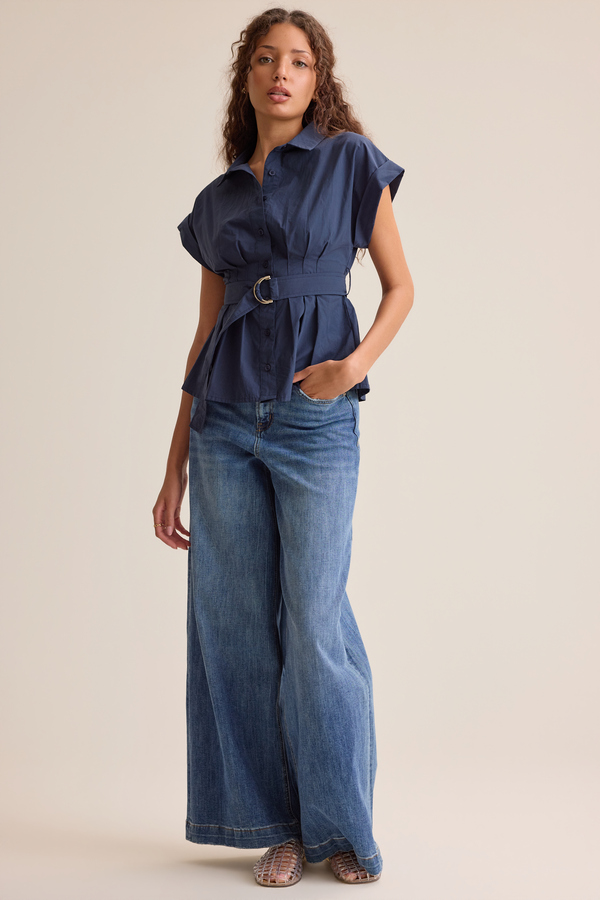Cypress Button Up Top Detail 2 - Altar'd State
