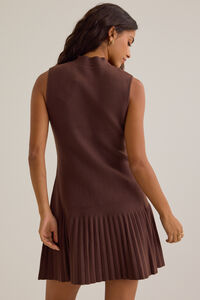 Lyssandra Pleated Sweater Dress Detail 4 - Altar'd State