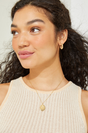 Dried Flower Locket Necklace - Altar'd State - 