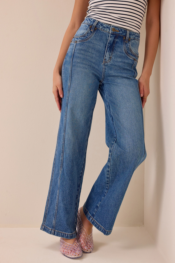 Cecily Straight Leg Jeans Detail 2 - Altar'd State
