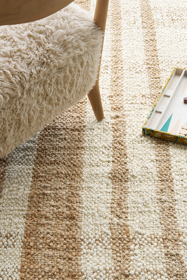 Cattail Flat Weave Rug Detail 1 - Altar'd State