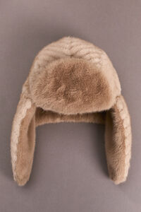 Honey Cream Trapper Cap Detail 2 - Altar'd State