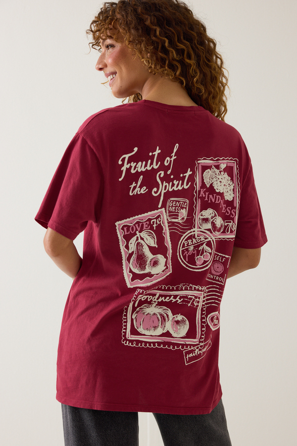 Fruit of The Spirit Graphic Tee Detail 2 - Altar'd State