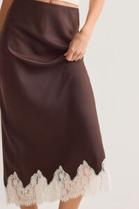 Sorella Lace Trim Maxi Skirt - Altar'd State