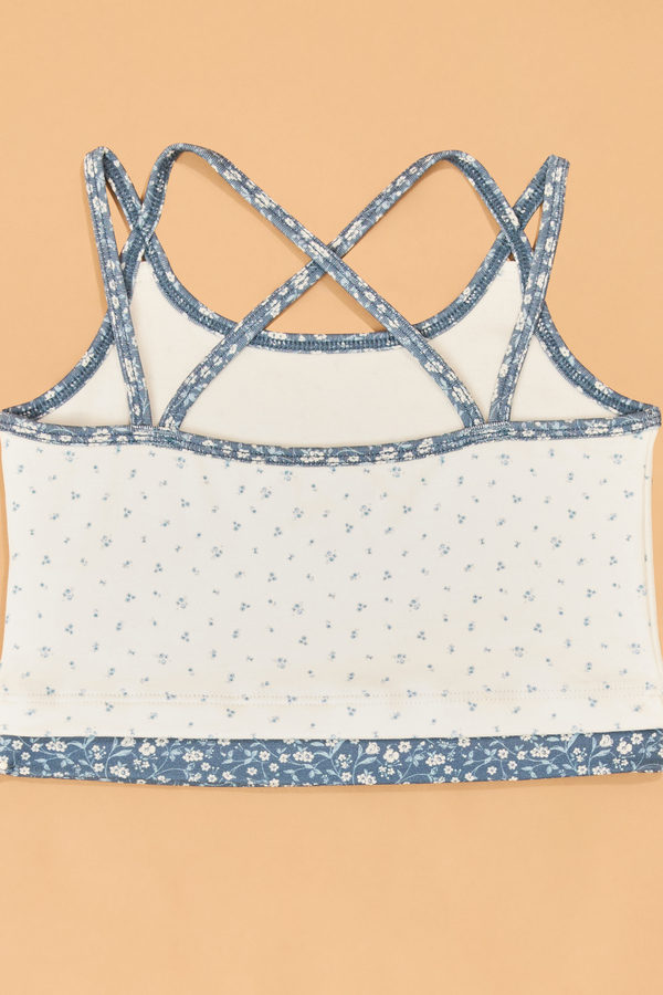 Addy Floral Double Layer Tank Detail 5 - Altar'd State