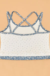 Addy Floral Double Layer Tank Detail 5 - Altar'd State