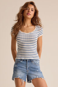 Rylee Denim Short - Altar'd State