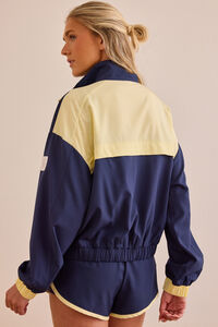 Stride Color Block Full Zip Detail 7 - Altar'd State