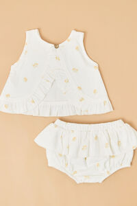 Clary Tulip Ruffle Tank & Bloomer Set Detail 3 - Altar'd State