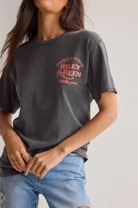 Riley Green Oversize Tee Detail 3 - Altar'd State