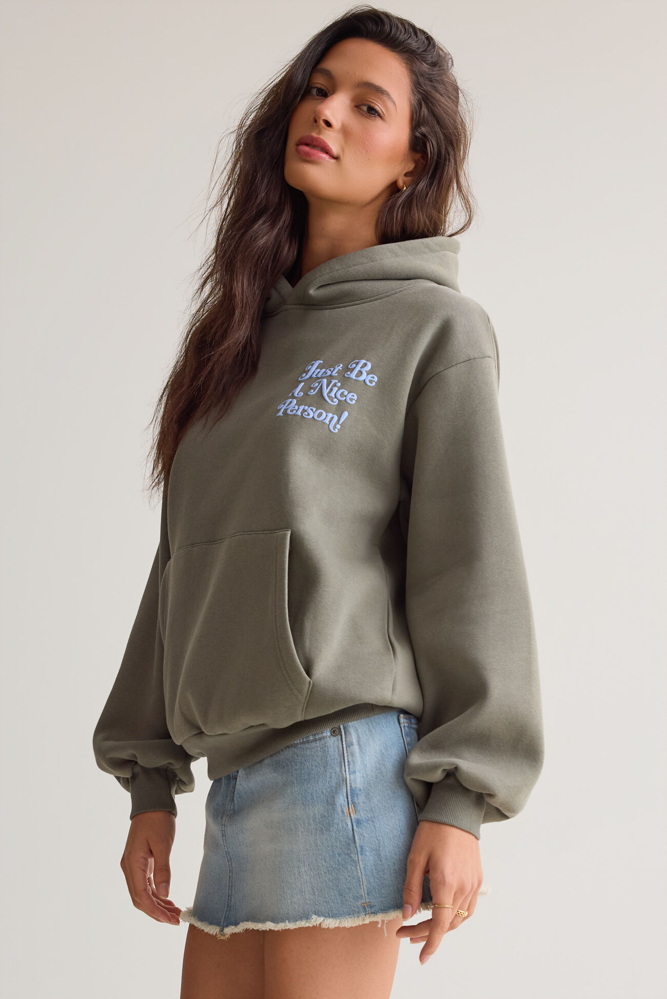 Just Be A Nice Person Hoodie