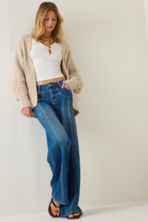 Luna Open Front Cardigan - Altar'd State