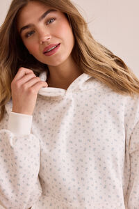 Graceful Floral Hoodie Detail 2 - Altar'd State
