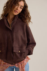 Hailey Suede Jacket Detail 2 - Altar'd State