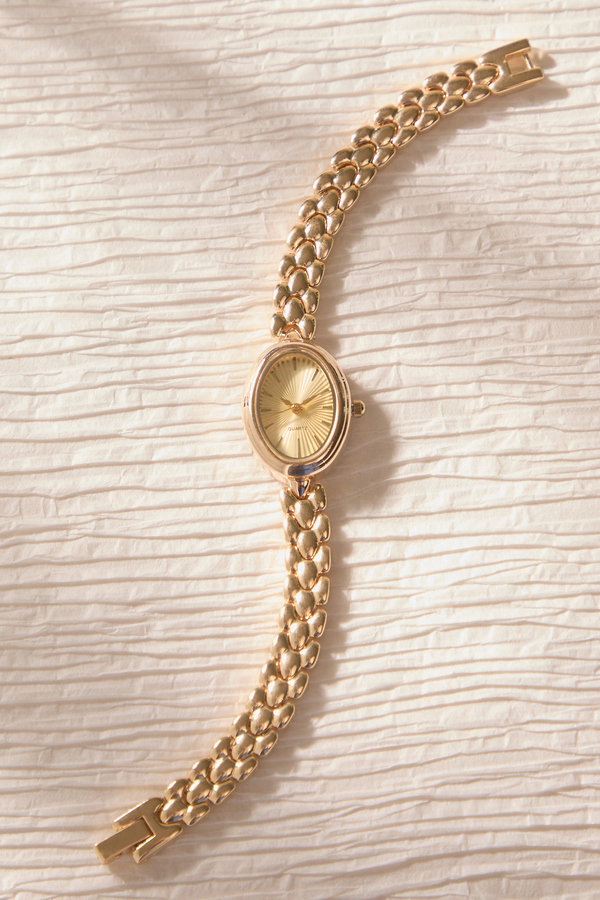 Haleigh Vintage Chain Link Watch - Altar'd State