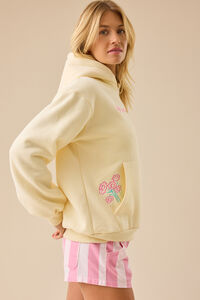 Stop And Smell The Roses Hoodie Detail 3 - Altar'd State
