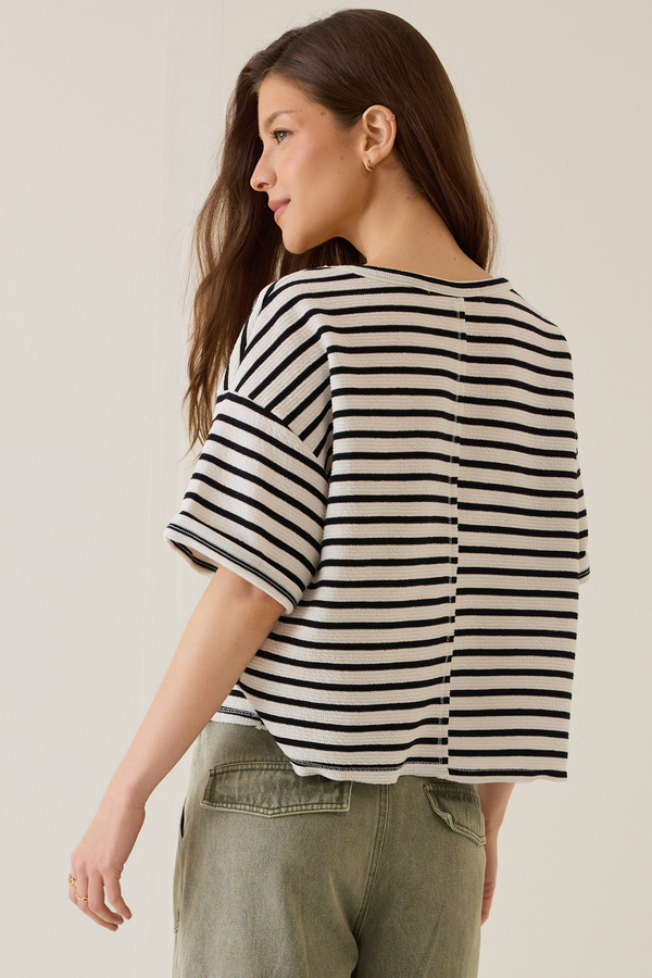 Sheridan V-Neck Top Detail 5 - Altar'd State
