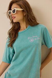 Golden Hour Postcard Graphic Tee Detail 2 - Altar'd State