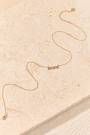 Amen Script Charm Necklace - Altar'd State - 