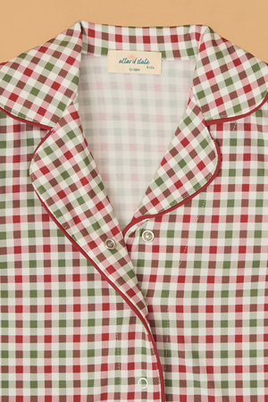 Holiday Cheer Gingham Pajama Set - Altar'd State - 