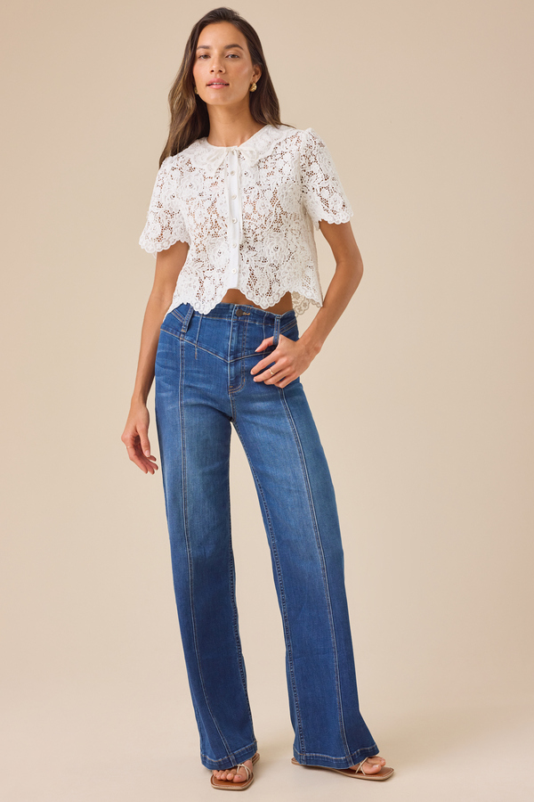 Katherine High Rise Seam Jean - Altar'd State