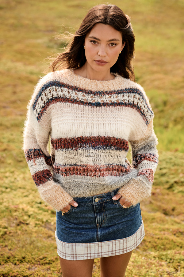 Sonali Knit Sweater Detail 5 - Altar'd State